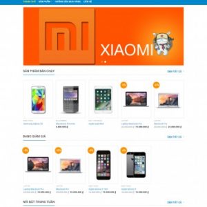 Mẫu bán hàng 004 - Điện tử