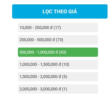 TNC Việt Nam Custom Price Filter - Ảnh 2